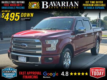 Burgundy, 2015 Ford F-150 Image 