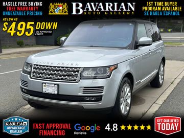 Silver, 2017 Land Rover Range Rover Image 