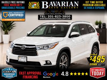 2016 TOYOTA HIGHLANDER for sale in BAYONNE