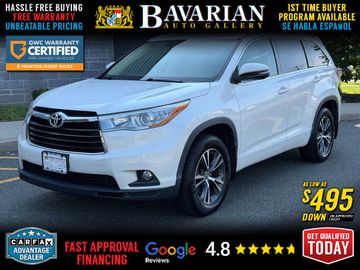 2016 TOYOTA HIGHLANDER for sale in BAYONNE