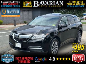 2016 ACURA MDX for sale in BAYONNE