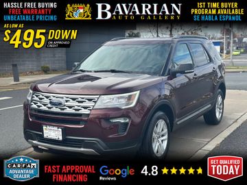 Burgundy, 2019 Ford Explorer Image 