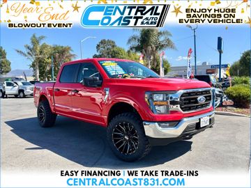 RED, 2023 FORD F150 SUPERCREW CAB Image 