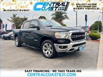 BLACK, 2022 RAM 1500 CREW CAB Image 