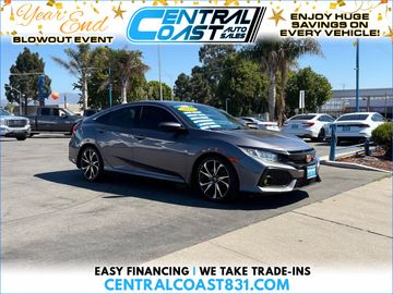 GREY, 2018 HONDA CIVIC Image 