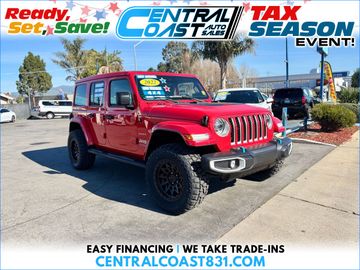 2022 JEEP WRANGLER UNLIMITED 4XE for sale in SALINAS