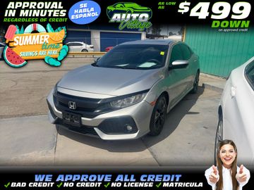 2018 HONDA CIVIC for sale in BAKERSFIELD