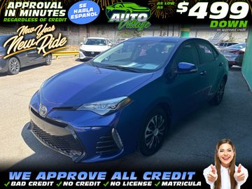 BLUE, 2019 TOYOTA COROLLA Image 