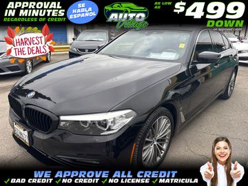 BLACK, 2018 BMW 5 SERIES Image 