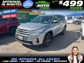 2019 TOYOTA HIGHLANDER for sale in BAKERSFIELD