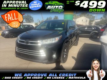 2019 TOYOTA HIGHLANDER for sale in BAKERSFIELD