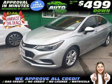 SILVER, 2017 CHEVROLET CRUZE Image 