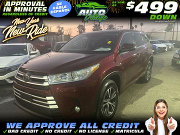 2017 TOYOTA HIGHLANDER for sale in BAKERSFIELD