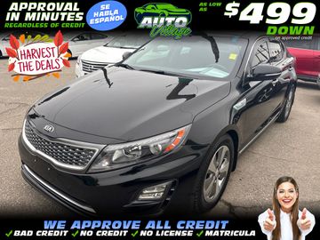 BLACK, 2016 KIA OPTIMA HYBRID Image 