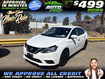 WHITE, 2019 NISSAN SENTRA Image 
