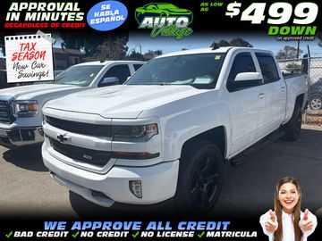 2018 CHEVROLET SILVERADO 1500 CREW CAB for sale in BAKERSFIELD