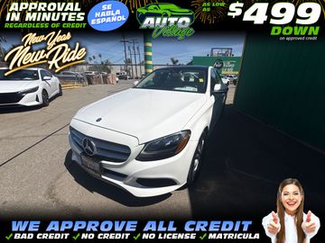 WHITE, 2017 MERCEDES-BENZ C-CLASS Image 