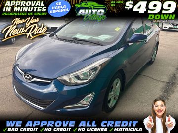 BLUE, 2016 HYUNDAI ELANTRA Image 
