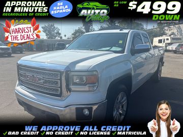 WHITE, 2014 GMC SIERRA 1500 DOUBLE CAB Image 
