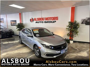 SILVER, 2019 HONDA CIVIC Image 