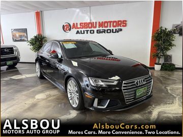 BLACK, 2019 AUDI A4 Image 