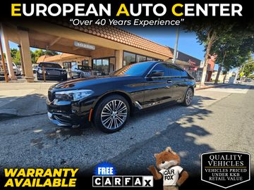 BLACK, 2018 BMW 5 SERIES Image 