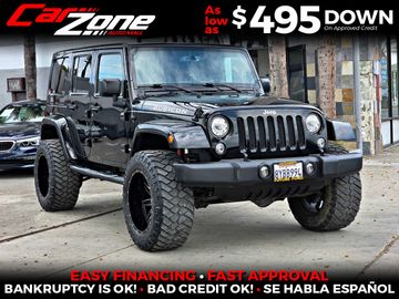 BLACK, 2017 JEEP WRANGLER UNLIMITED Image 