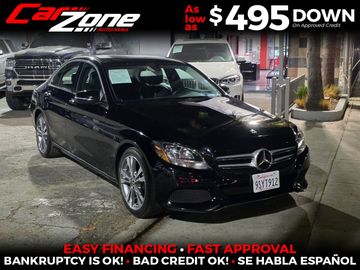 BLACK, 2017 MERCEDES-BENZ C-CLASS Image 