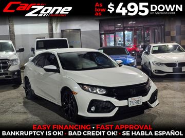 WHITE, 2017 HONDA CIVIC Image 