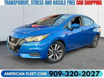 BLUE, 2021 NISSAN VERSA Image 