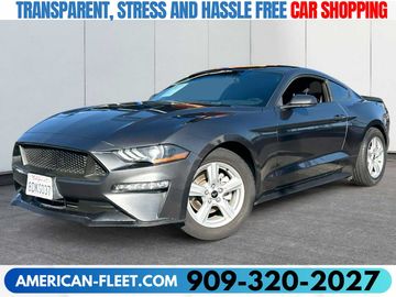 GRAY, 2018 FORD MUSTANG Image 