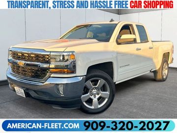 WHITE, 2017 CHEVROLET SILVERADO 1500 DOUBLE CAB Image 