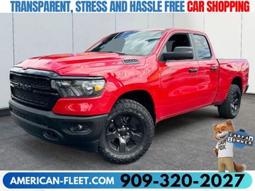 RED, 2023 RAM 1500 QUAD CAB Image 