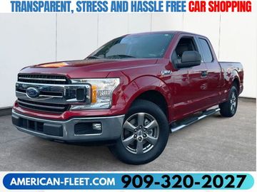RED, 2020 FORD F150 SUPER CAB Image 