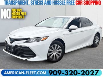 2020 TOYOTA CAMRY HYBRID for sale in FONTANA