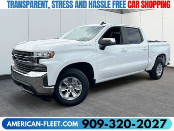 WHITE, 2020 CHEVROLET SILVERADO 1500 CREW CAB Image 