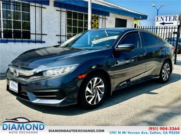BLUE, 2018 HONDA CIVIC Image 