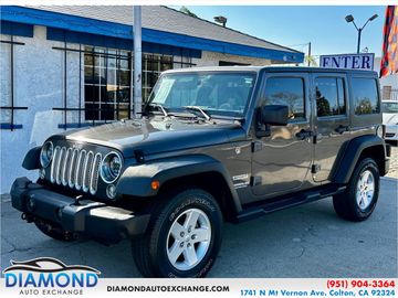 2017 JEEP WRANGLER UNLIMITED for sale in COLTON