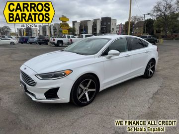 WHITE, 2019 FORD FUSION Image 