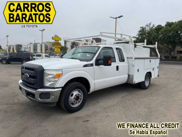 WHITE, 2016 FORD F350 SUPER DUTY SUPER CAB & CHASSIS Image 