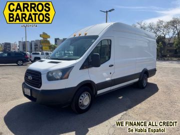 WHITE, 2015 FORD TRANSIT 350 HD VAN Image 