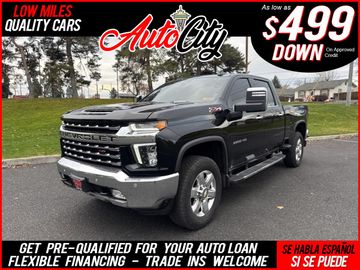 BLACK, 2022 CHEVROLET SILVERADO 3500 HD CREW CAB Image 