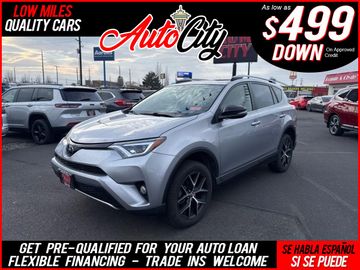 SILVER, 2018 TOYOTA RAV4 Image 