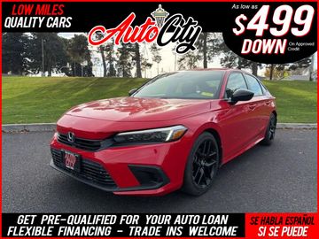 RED, 2023 HONDA CIVIC Image 