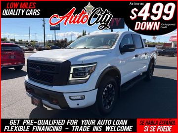 2021 NISSAN TITAN CREW CAB for sale in YAKIMA