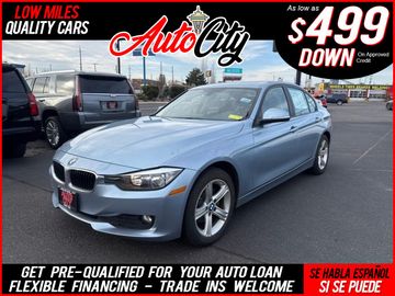 BLUE, 2014 BMW 3 SERIES Image 