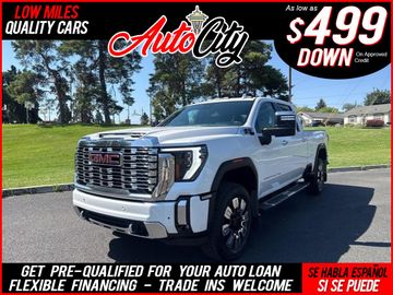 WHITE, 2024 GMC SIERRA 2500 HD CREW CAB Image 