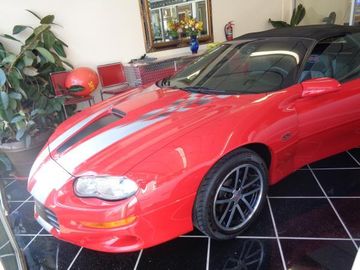 RED, 2002 CHEVROLET CAMARO Image 