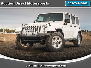 WHITE, 2014 JEEP WRANGLER UNLIMI Image 