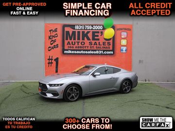 SILVER, 2024 FORD MUSTANG ECOBOOST Image 